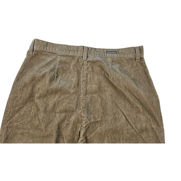 NWT woolrich vintage tan neutral sz 12 corduroy bare back high waist pants NEW - Picture 3 of 8
